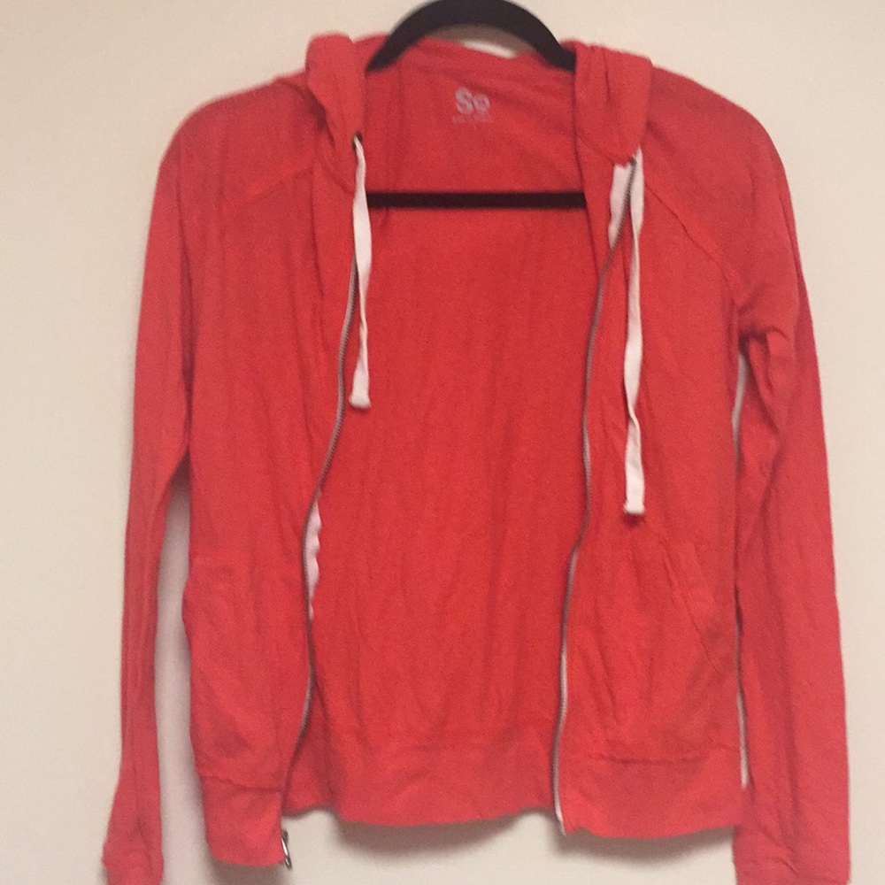 Peach light jacket